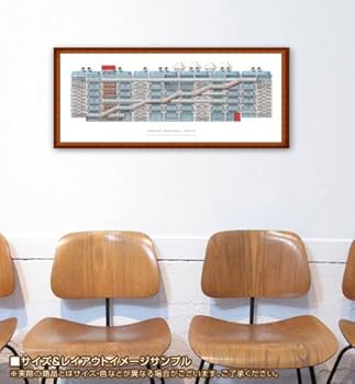 Amazon.co.jp: ポスター レンゾ ピアノ ポンピドゥー・センター パリ